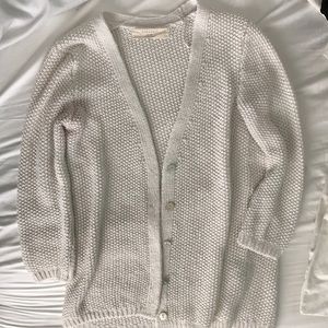 Cream/white Cardigan